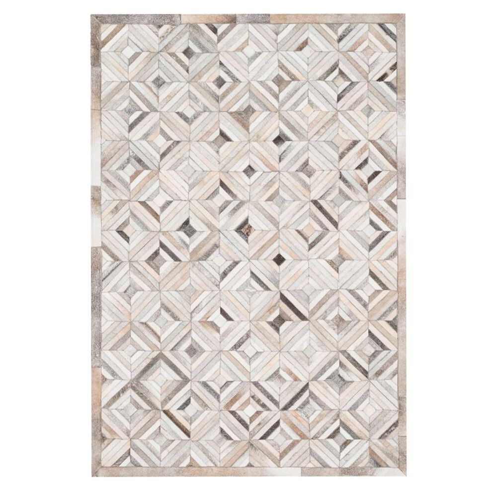 Loloi Promenade PO-01 7"6" x 9"6" Ivory/Grey Hide, , large