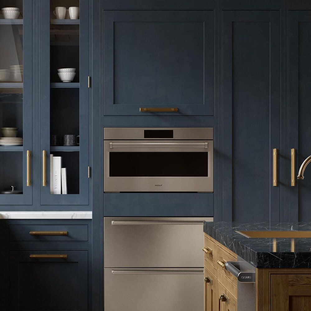 Wolf Appliances 1.6 Cu. Ft. E Series Professional Drop-Down Door Speed Oven in Stainless Steel, , large