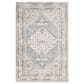 Nourison Astra Machine Washable 2"2" x 4" Light Blue Area Rug, , large
