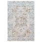 Surya Laila LAA-2312  5"3" Round Teal, Sage, Orange, Gray and Cream Area Rug, , large
