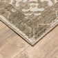 Oriental Weavers Andorra Medallion 298C 10" x 13"2" Beige Area Rug, , large