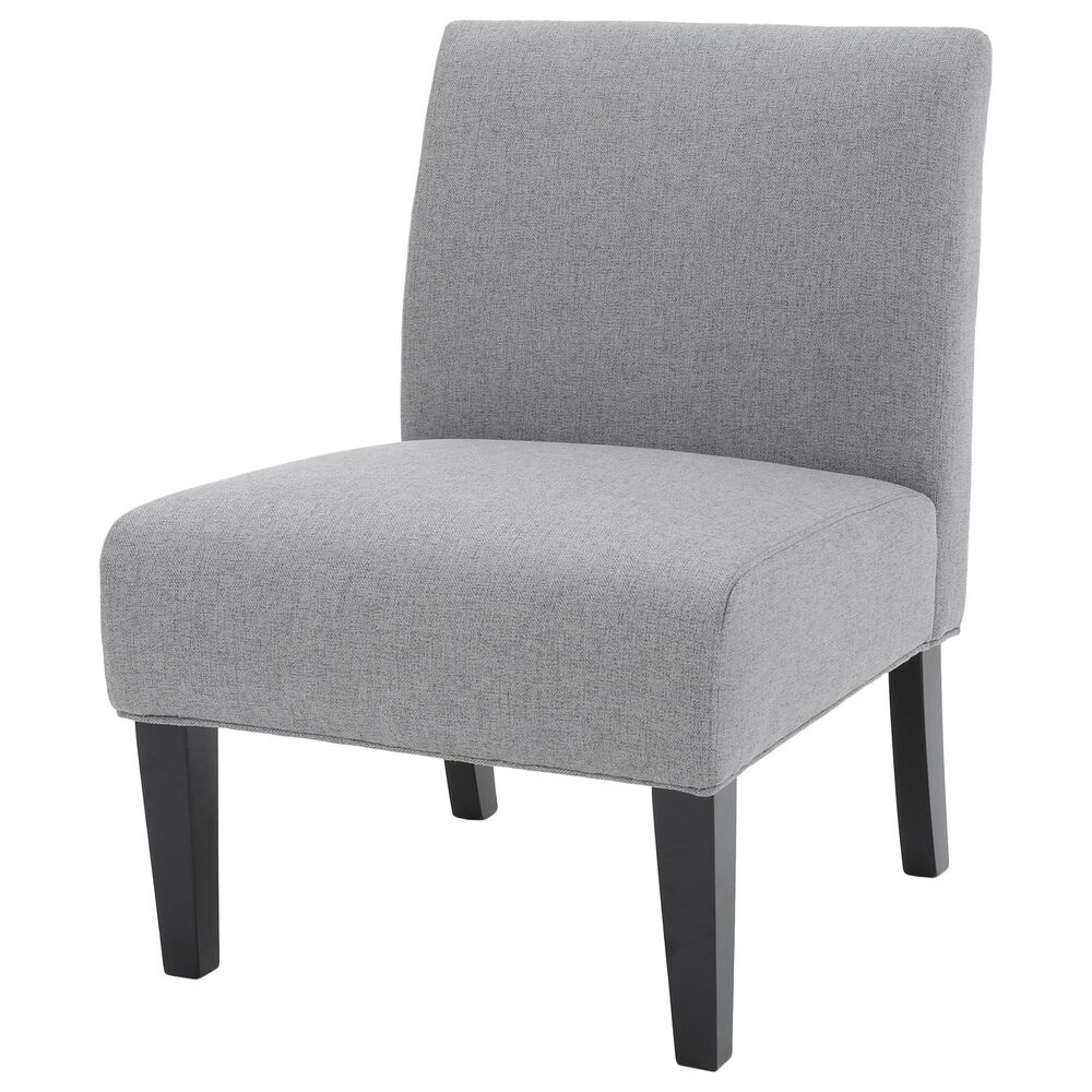 Noble House Galilea Accent Chair in Gray, , large