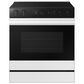Samsung Bespoke Bespoke 6.3 Cu. Ft. Smart Slide-In Electric Smart Range with Convection in White Glass, , large