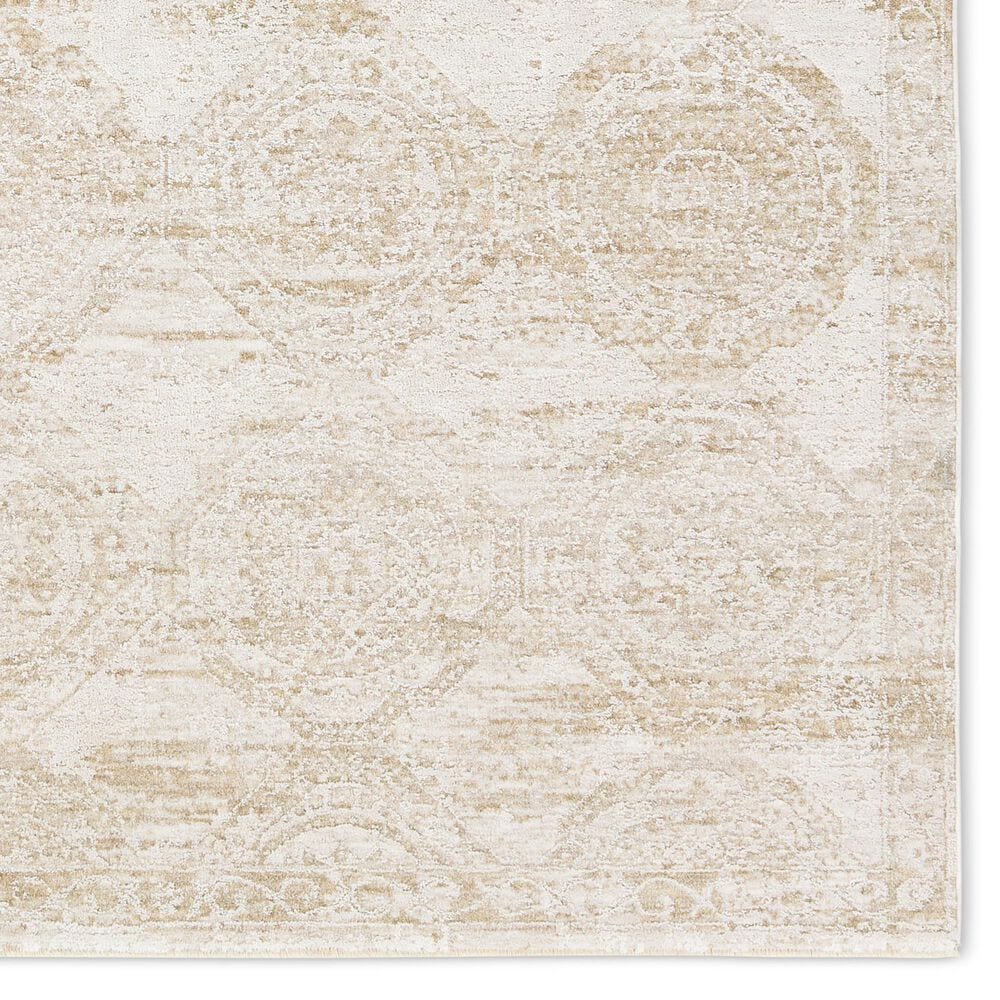 Jaipur Vekhea Cream 6'7" x 9' Area Rug, , large