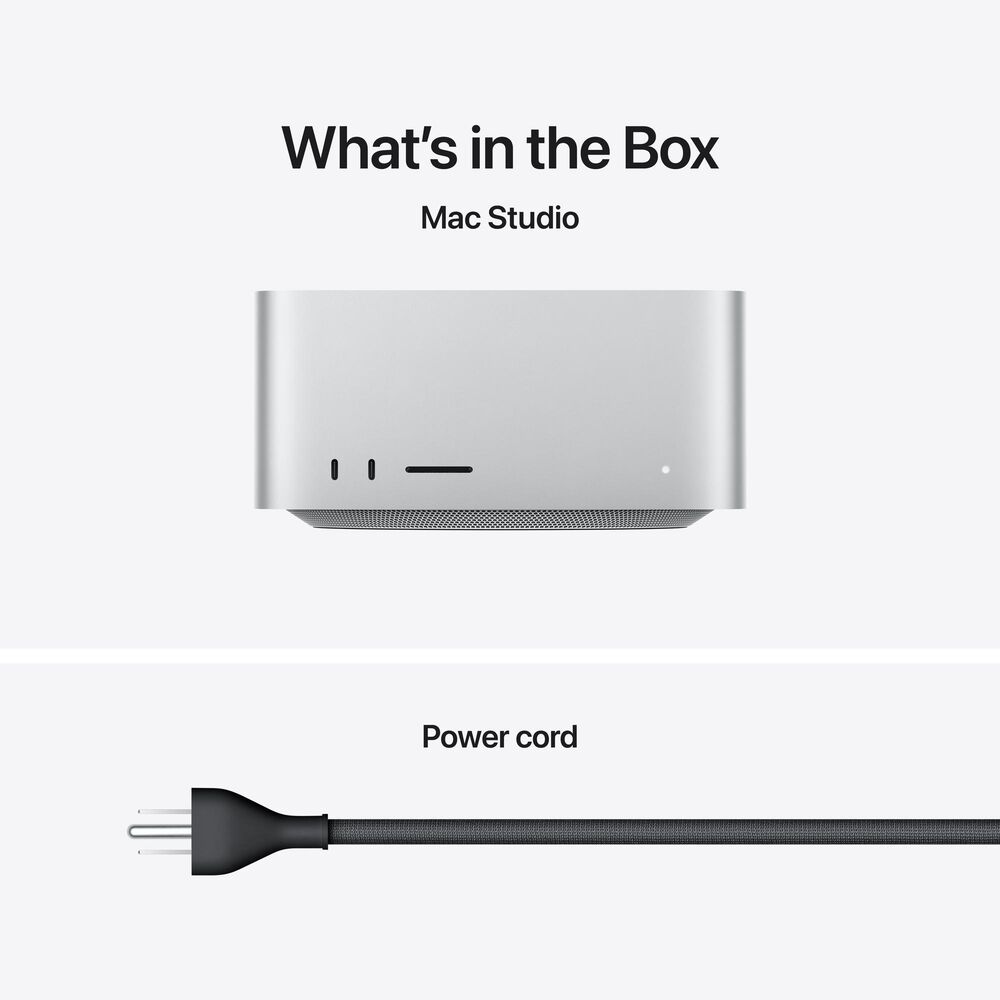 Apple Mac Studio (M5 Max) 18-core CPU and 32-core GPU, 36GB RAM, 512GB SSD (Latest Model) (Pre-Order), , large