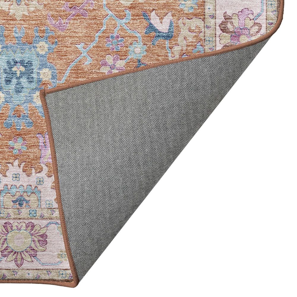 Dalyn Rug Company Hatay HY7 2&#39;3&quot; x 7&#39;6&quot; Orange Runner, , large