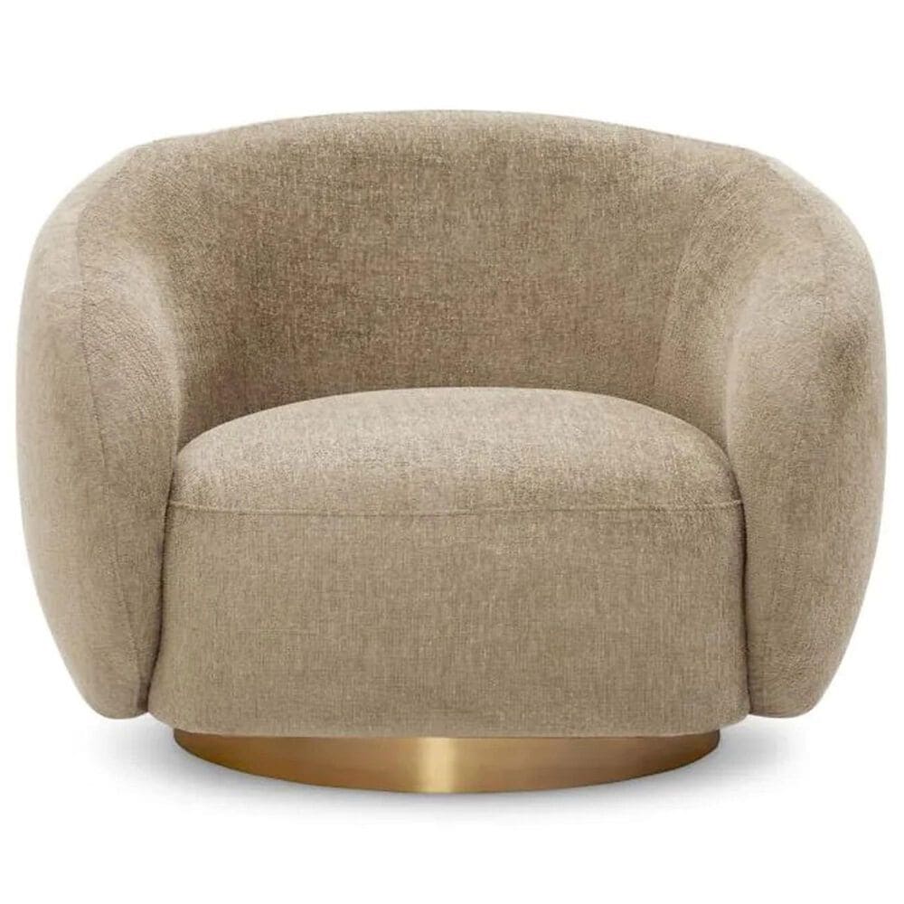 Eichholtz Brice Swivel Chair in Hastings Beige, , large