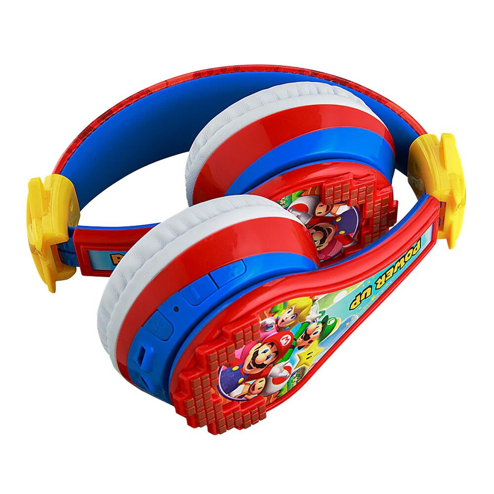 KIDdesigns Super Mario Bluetooth Wireless Headphone, , large