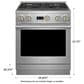 Monogram 30" All Gas Professional Range with 4 Burners in Stainless Steel, , large