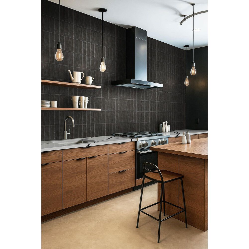 MS International Zest Midnight 2.5&quot; x 8&quot; Ceramic Tile, , large