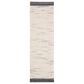 Safavieh Natura NAT106Z 2"3" x 8" Black and Ivory Runner, , large