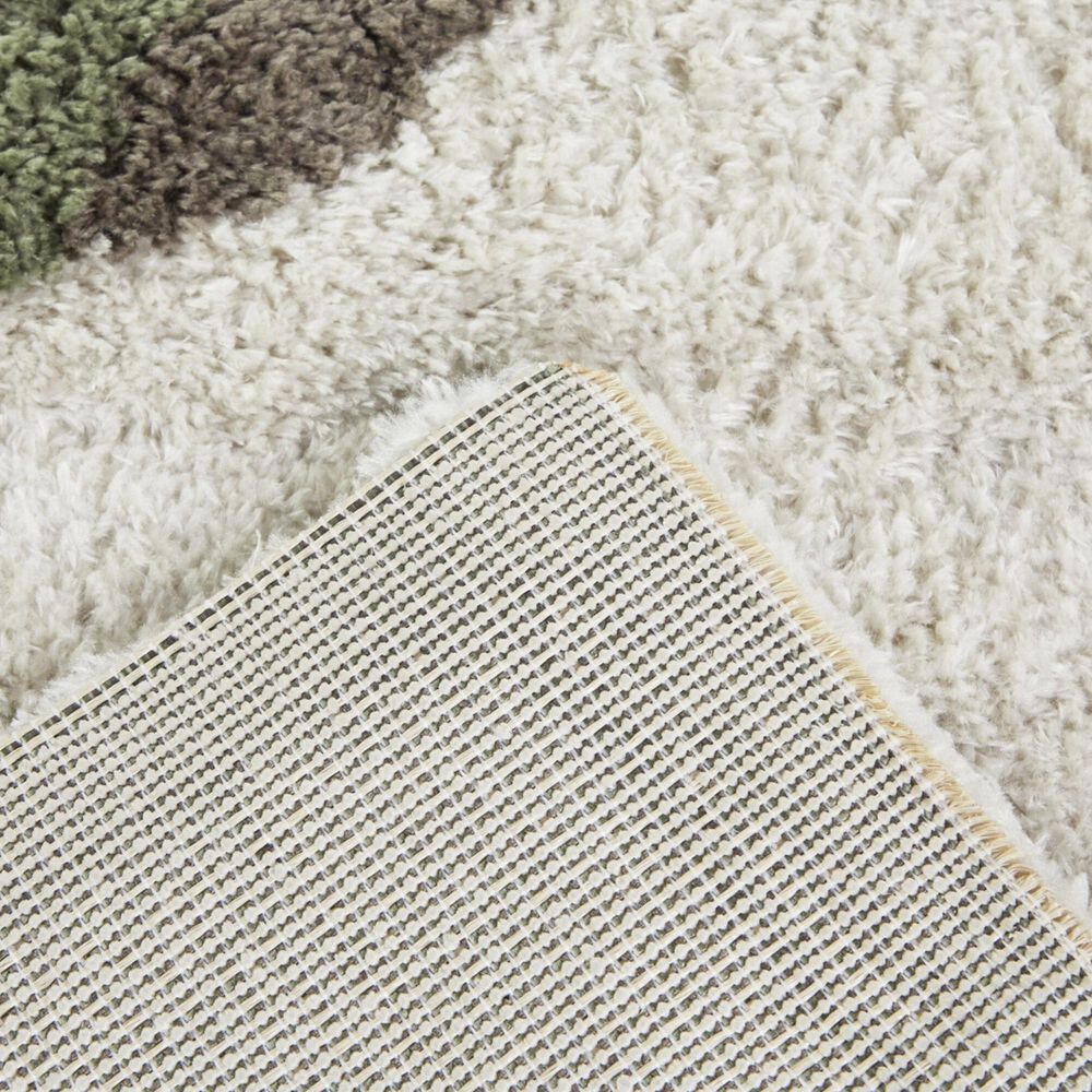 Balta Rugs Serpieri Snake 4&#39;4&quot; x 6&#39; Cream Kids Area Rug, , large