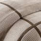 Hampton Park Dallas 7-Piece King Comforter Set in Taupe and Chocolate Brown, , large