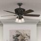 Hunter Promenade 54" Ceiling Fan with Lights in Brittany Bronze, , large