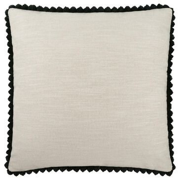 D.V.Kap Inc Pom Chic 24" x 24" Throw Pillow in Ivory, , large