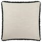 D.V.Kap Inc Pom Chic 24" x 24" Throw Pillow in Ivory, , large