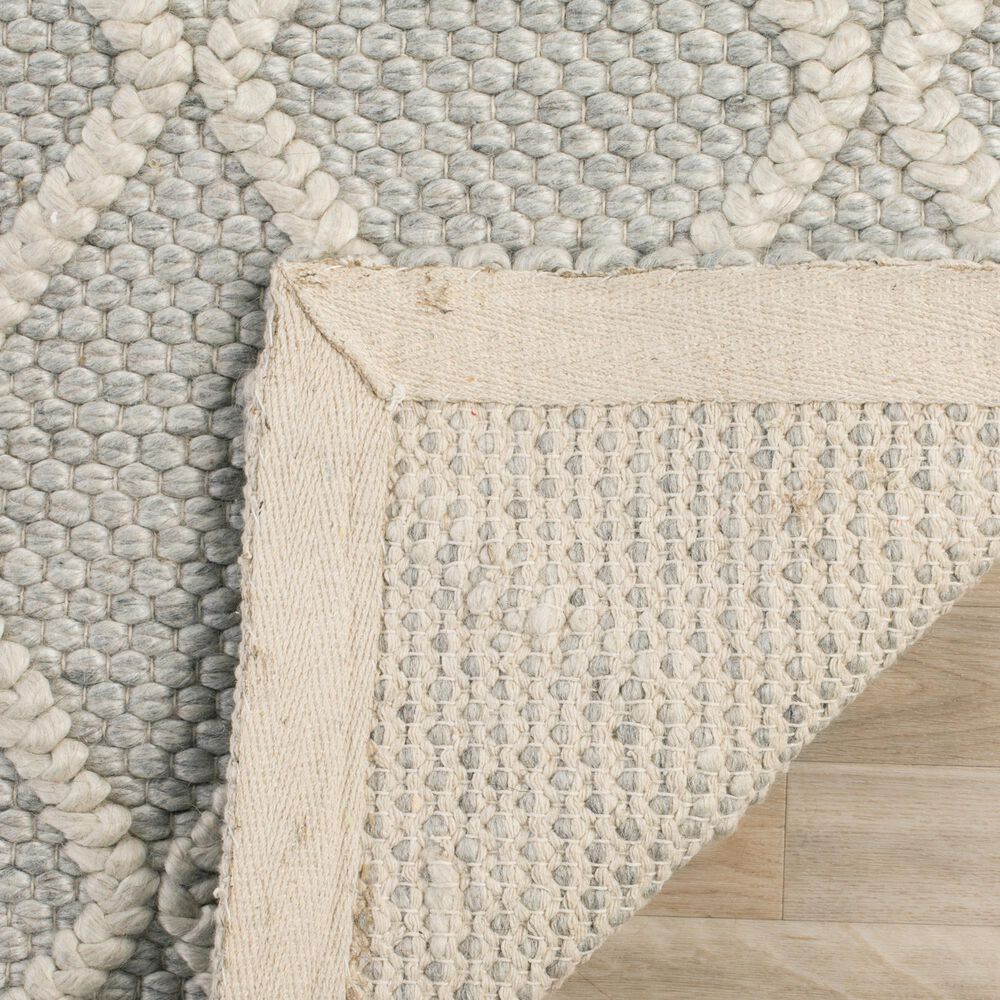 Safavieh Natura Transitional 10&#39; x 14&#39; Silver and Ivory Area Rug, , large