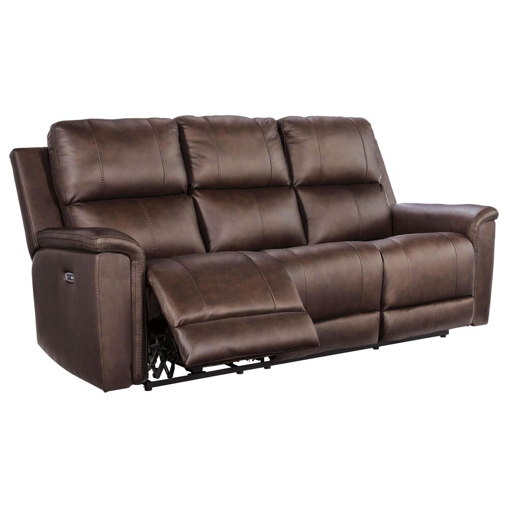 Ashley Bleckley Power Reclining Sofa in Espresso, , large
