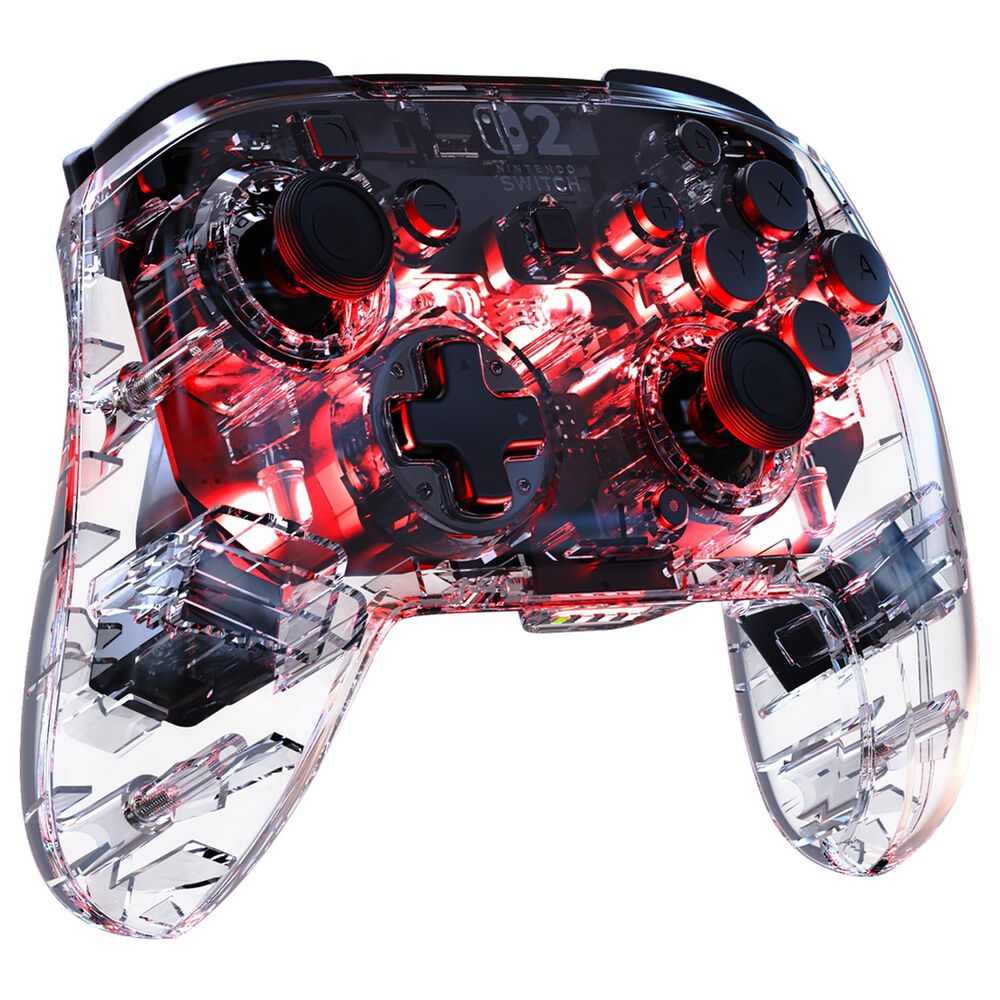 Turtle Beach Afterglow Wireless RBG Gaming Controller for Nintendo Switch 2 in Clear, , large