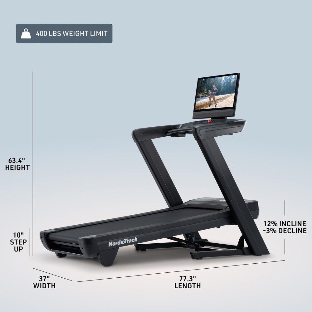 NordicTrack Commercial 2450 Folding Treadmill with iFIT, , large