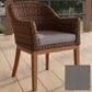 Winston Truss Arm Side Chair with Cast Slate Cushion in Vintage Earth, , large