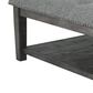 Signature Design by Ashley Borlofield Ottoman Cocktail Table in Dark Grey, , large