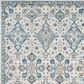 Safavieh Evoke EVK224C-4 4" x 6" Ivory/Light Blue Area Rug, , large