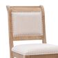Linon Home Decor Emmy 26" Counter Stool with Natural Cushion in Grey Wash, , large