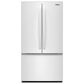 Whirlpool 30.52 Cu. Ft. French Door Refrigerator with Interior Water Dispenser in White, , large