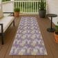 Dalyn Rug Company Soft Essentials Chevron Plum 2"3" x 7"6" Runner, , large