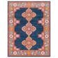 Surya Harput 8"10" x 12"6" Navy, Charcoal, Medium Gray, Burgandy, Burnt Orange, Mustard and Ivory Area Rug, , large