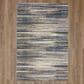 Karastan Cleo R1075 5" 3" X 8" Grey Dark Blue Area Rug, , large