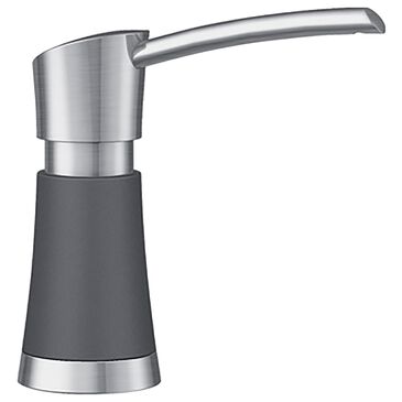 Blanco Artona Soap Dispenser in Stainless Steel and Cinder, , large