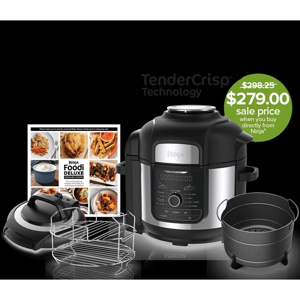 Ninja Foodi 8-qt. 9-in-1 Deluxe XL Pressure Cooker &amp; Air Fryer, , large