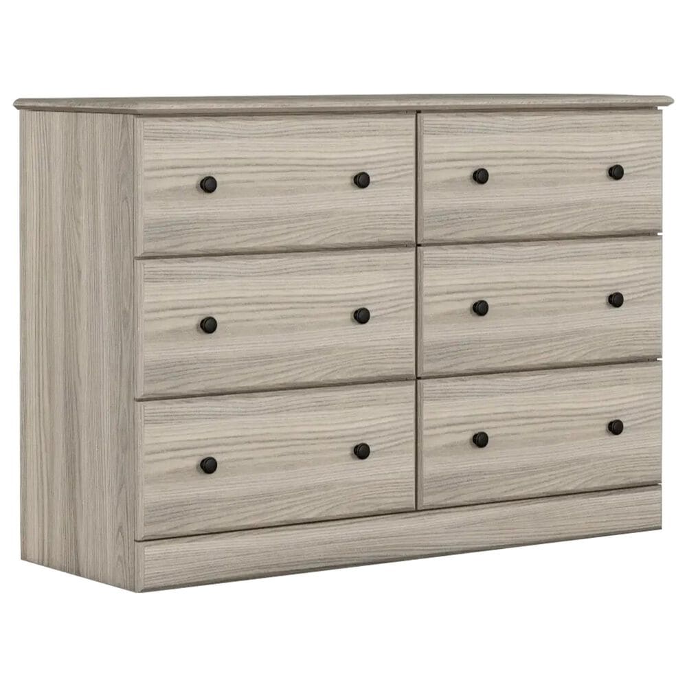 Lemoore Essential 45" 6-Drawer Dresser in Swedish Grey Elm, , large