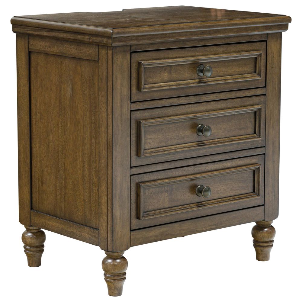 Ashley Sturlayne 3-Drawer Nightstand in Brown, , large
