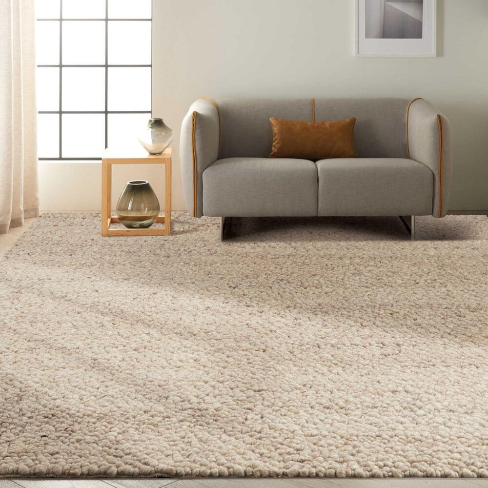 Nourison Riverstone Mocha 8&#39; x 10&#39; Area Rug, , large
