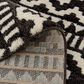 Central Oriental Structures Torrent Weehawken 7"10" x 9"10" Soot and Buff Area Rug, , large