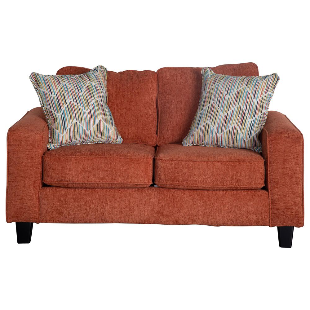Albany Furniture Lexington Loveseat in Sunset NFM
