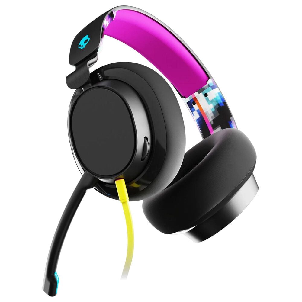 Multi-Platform Wired Gaming Headset in Black DigiHype Pink | Nebraska Furniture Mart