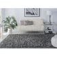 Safavieh Sheep Shag SSG212G 4" x 6" Silver Area Rug, , large