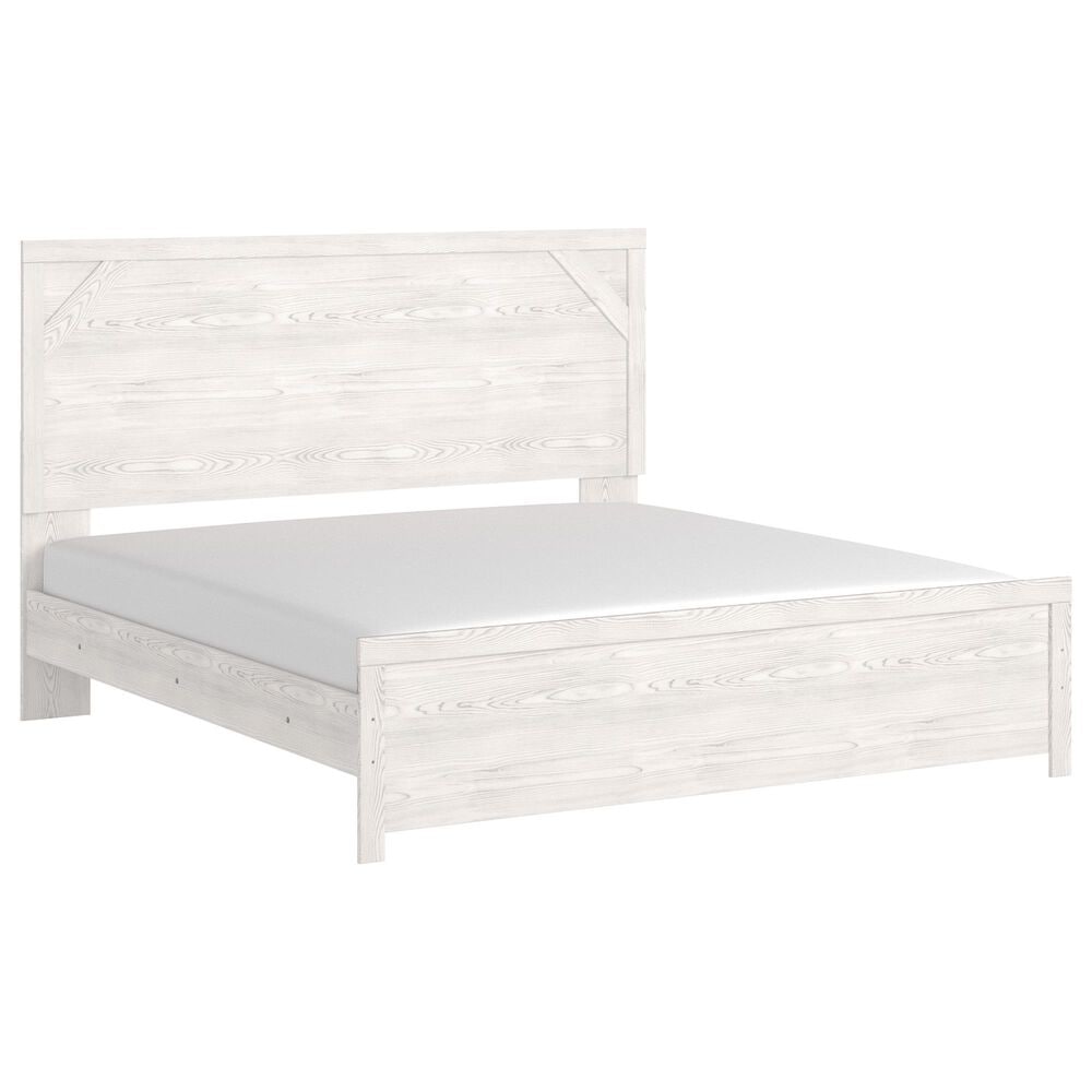 Ashley Gerridan 2-Piece King Bedroom Set in White and Gray, , large