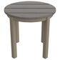 Telescope Casual Furniture Outdoor Round End Table in Boardwalk and Storm, , large