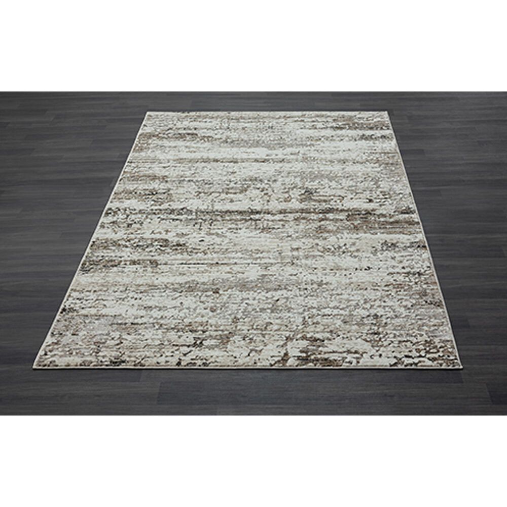 L&amp;R Resources Brisbane Dark Gray 5&#39; x 7&#39;9&quot; Area Rug, , large