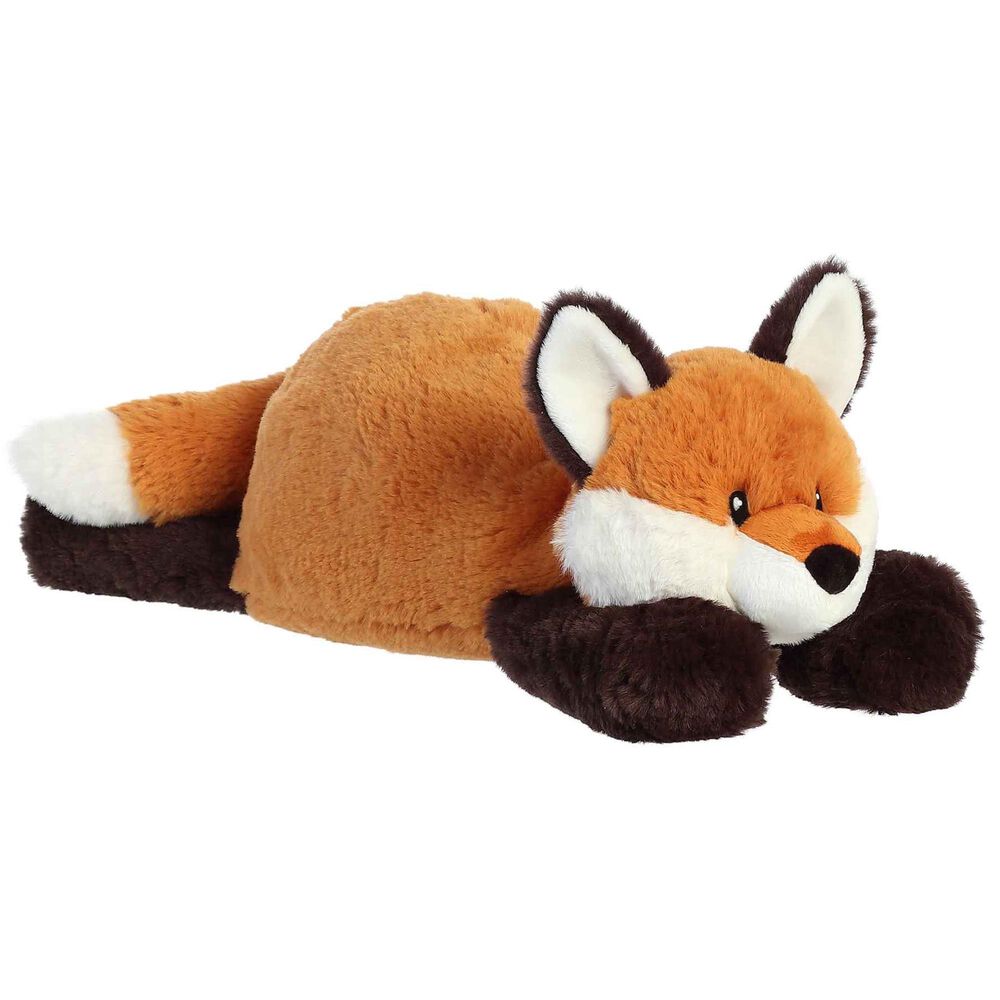 Aurora Snoozles 18&quot; Fox Plush in Orange, , large