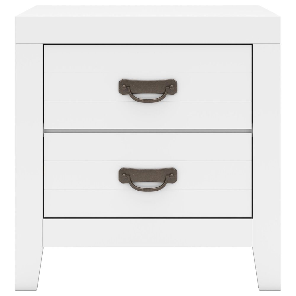 Ashley Binterglen 2-Drawer Nightstand in White, , large