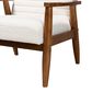 Baxton Studio Stratton Arm Chair in Cream, , large