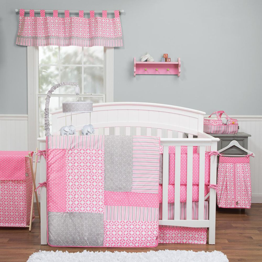 Trend Lab LLC Lily 3-Piece Crib Bedding Set, , large