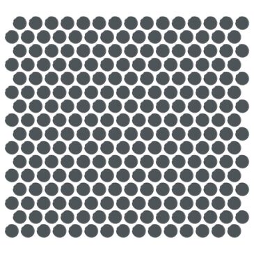 Dal-Tile Color Wheel Chalkboard 13"" X 11"" Ceramic Mosaic Sheet, , large