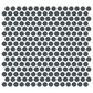 Dal-Tile Color Wheel Chalkboard 13"" X 11"" Ceramic Mosaic Sheet, , large